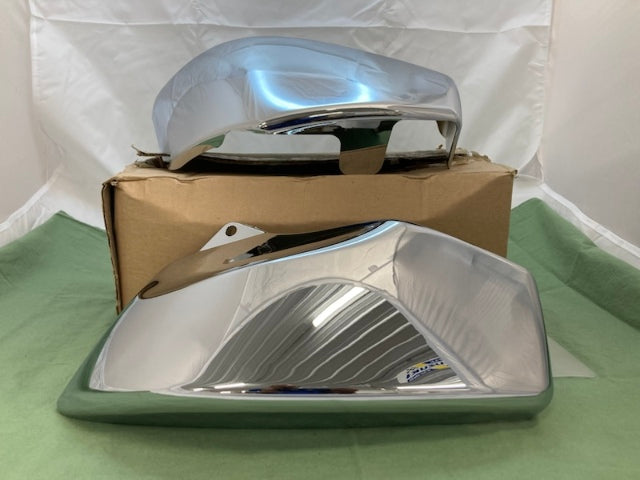 Show Chrome 55-129 ABS Chrome Side Covers New Genuine