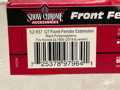 Show Chrome 52-937 GT Front Fender Extension New Genuine