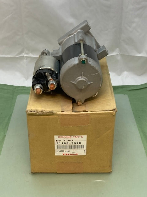 Kawasaki 21163-7028 Starter Motor Genuine
