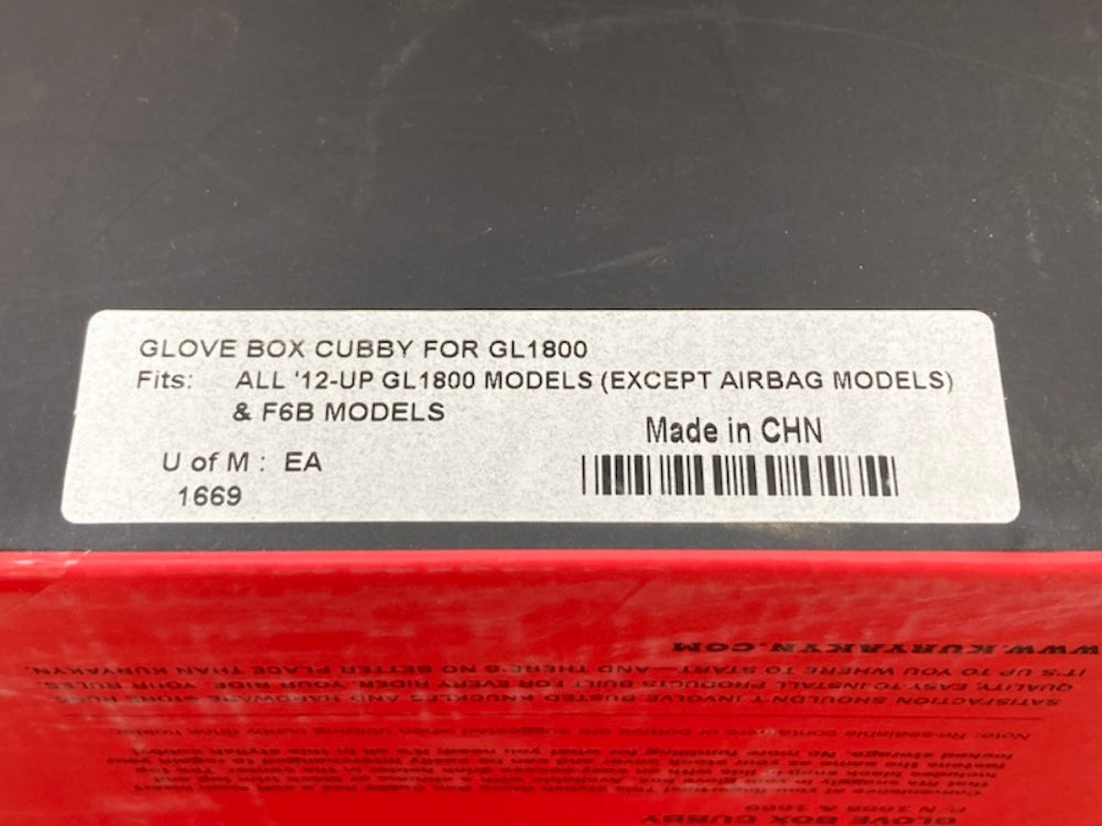 Kuryakyn 1669 Glove Box Cubby for GL1800 New Genuine