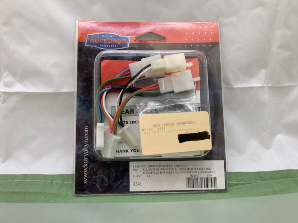 Kuryakyn 3241 Rear ACC. Light Plug & Play 6-Pin New Genuine