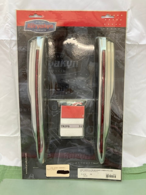 Kuryakyn 3133 LED Vertical Rear Light Strips for GL1800 New Genuine