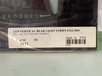 Kuryakyn 3133 LED Vertical Rear Light Strips for GL1800 New Genuine