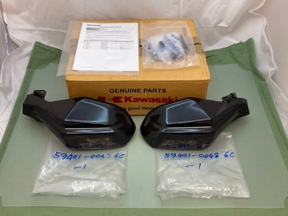 Kawasaki 99994-1272-6C Hand Cover, Ebony New Genuine