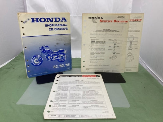 Honda 61MC003 CB/CM450'S Shop Manual '82 '83 & '85 Genuine