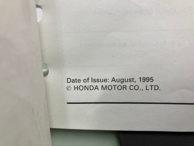 Honda 61KZ304 CR250R Service Manual '92-'96 Genuine