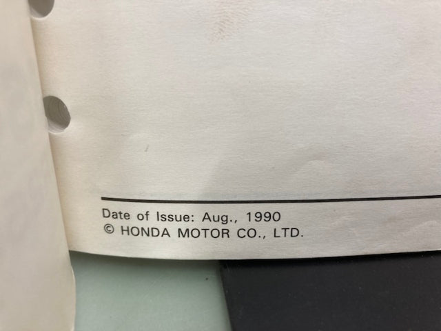 Honda 61KS705 CR250R Service Manual '86-'91 Genuine