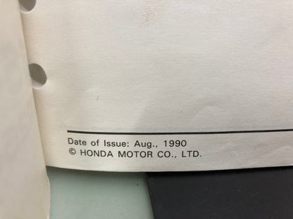 Honda 61KS705 CR250R Service Manual '86-'91 Genuine