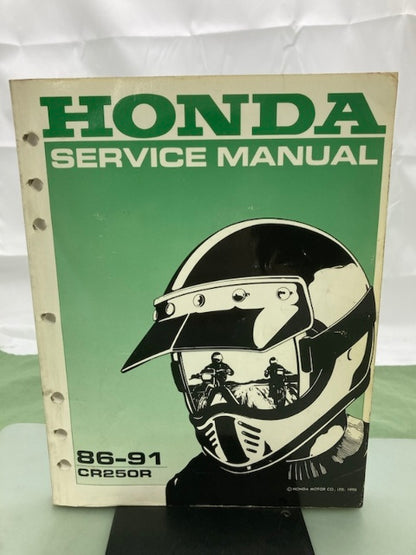 Honda 61KS705 CR250R Service Manual '86-'91 Genuine