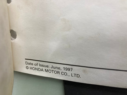 Honda 61MN112 XR600R Service Manual '88-'00 Genuine