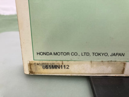 Honda 61MN112 XR600R Service Manual '88-'00 Genuine