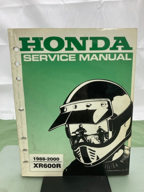 Honda 61MN112 XR600R Service Manual '88-'00 Genuine