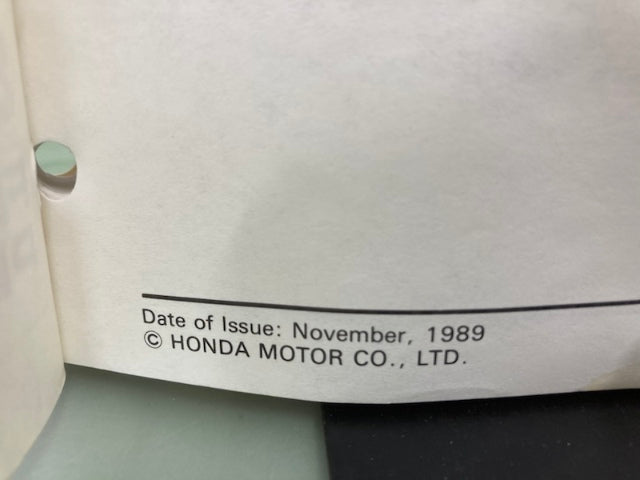 Honda 61HE001 FL400R Pilot Service Manual '89-'90 Genuine