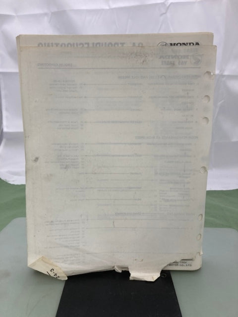 Honda 61MB300 V65 Sabre-VF1100S Shop Manual '84 Genuine