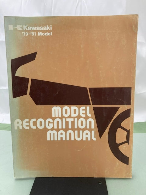 Kawasaki 99930-1002-01 Model Recognition Manual '79-'81 Genuine