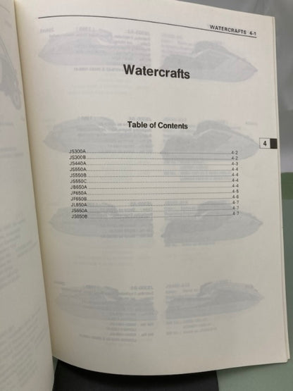 Kawasaki 99930-1005-01 Model Recognition Manual '89-'91 Genuine