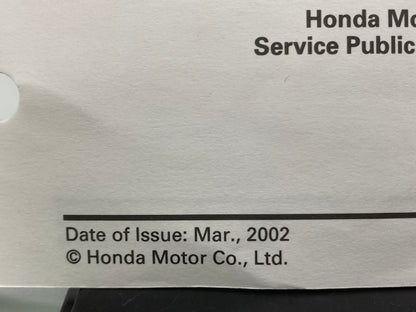 Honda 61ZV300V BF40A- BF50A Marine Shop Manual Supplement 2002 Genuine
