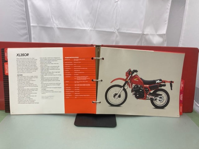 Honda Redbook Motorcycle & ATV Dealer Model Guide w/ Spec Sheets 1984 Genuine