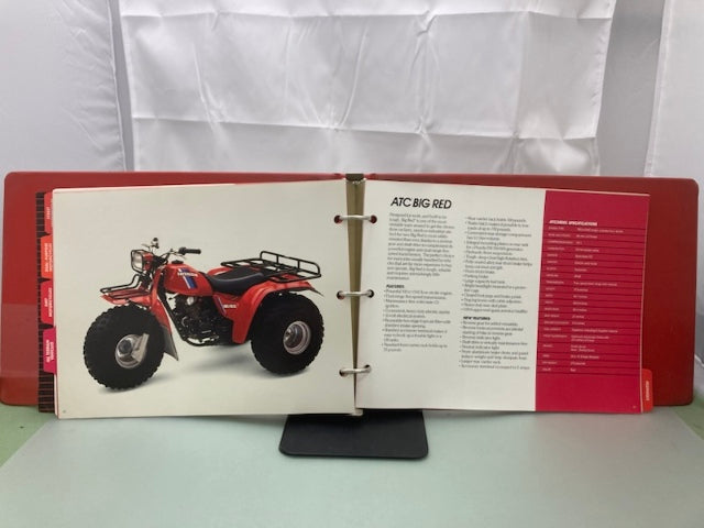 Honda Redbook Motorcycle & ATV Dealer Model Guide w/ Spec Sheets 1984 Genuine