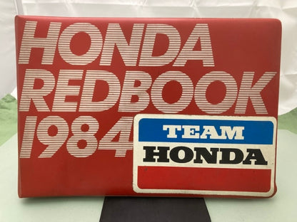 Honda Redbook Motorcycle & ATV Dealer Model Guide w/ Spec Sheets 1984 Genuine