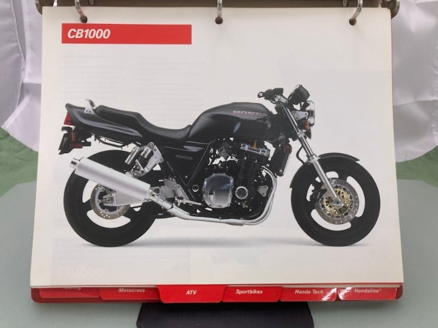 Honda Redbook Motorcycle & ATV Dealer Model Guide w/ Spec Sheets 1993 Genuine