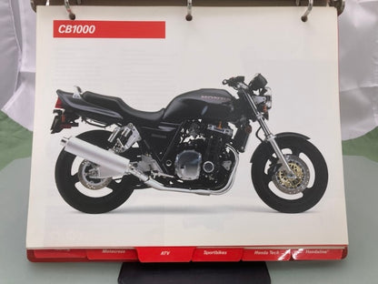 Honda Redbook Motorcycle & ATV Dealer Model Guide w/ Spec Sheets 1993 Genuine