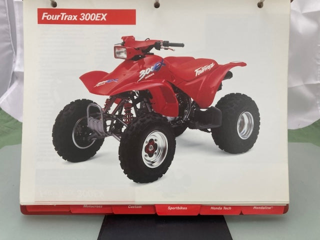 Honda Redbook Motorcycle & ATV Dealer Model Guide w/ Spec Sheets 1993 Genuine