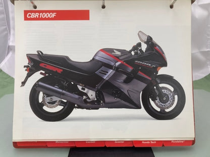 Honda Redbook Motorcycle & ATV Dealer Model Guide w/ Spec Sheets 1993 Genuine