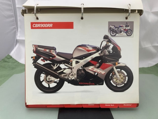 Honda Redbook Motorcycle & ATV Dealer Model Guide w/ Spec Sheets 1993 Genuine