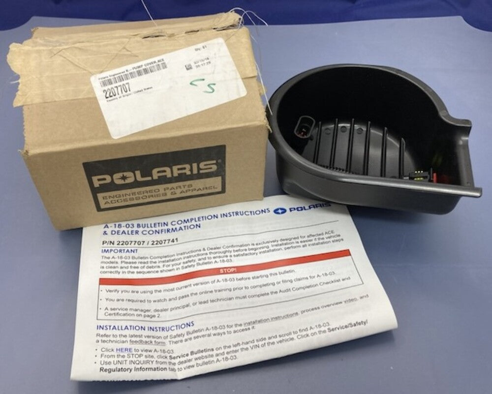 Polaris 2207707 K-Pump, Cover, Ace  New Genuine