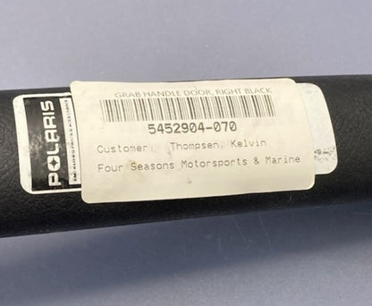Polaris 5452904-070 Door-Grab, Handle, Rh, Blk New Genuine