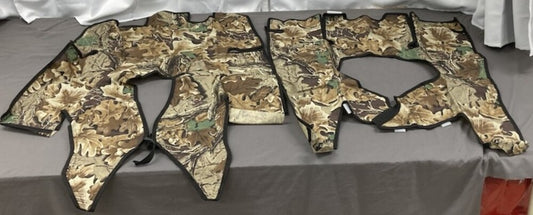 Camo Fabric Fender Cover Kit for 2002 Honda Fourtrax TRX300 TRX300FW 4x4 New Rep