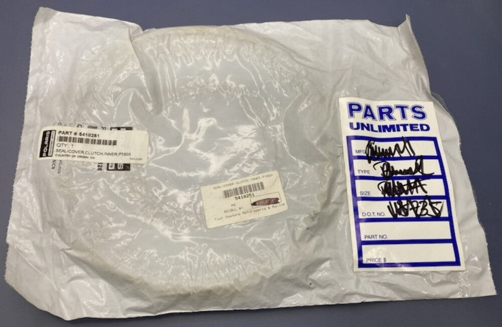Polaris 5418251 Seal-Cover, Clutch, Inner, P190x New Genuine