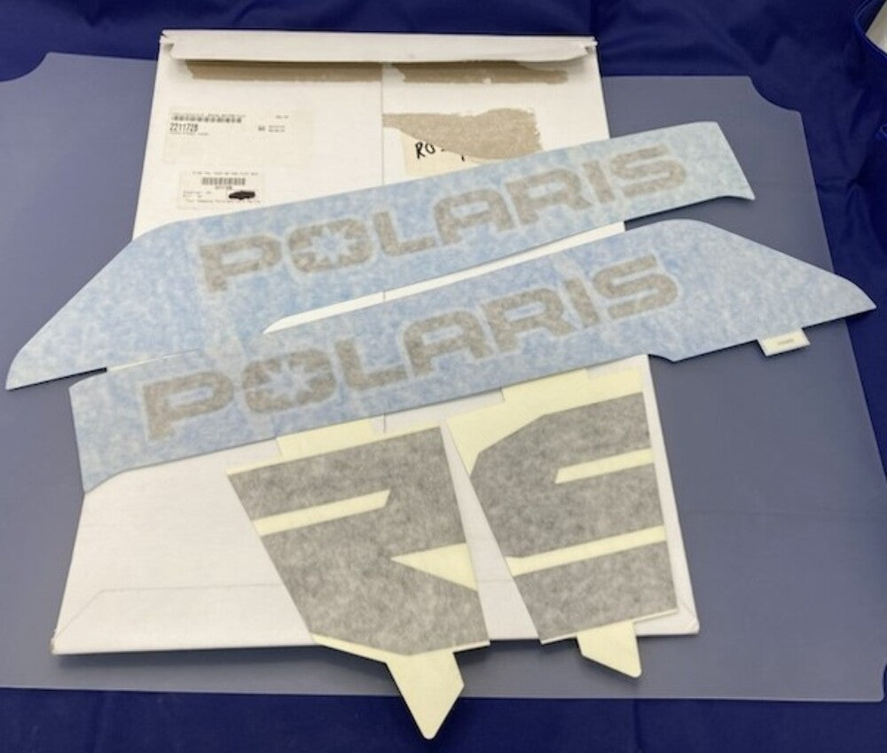 Polaris 2211728 KSD PNL TRIM 9R PRO FLAT BLK Decal Kit New Genuine