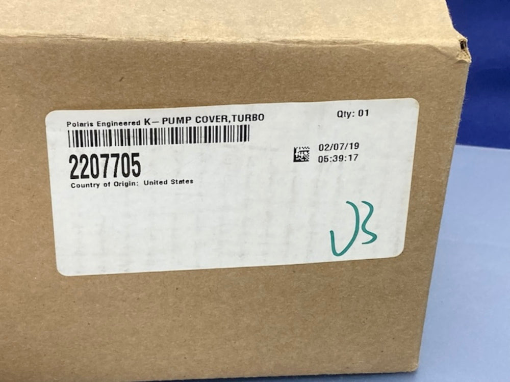 Polaris 2207705 K-Pump, Cover, Turbo New Genuine