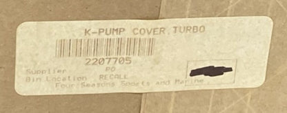 Polaris 2207705 K-Pump, Cover, Turbo New Genuine