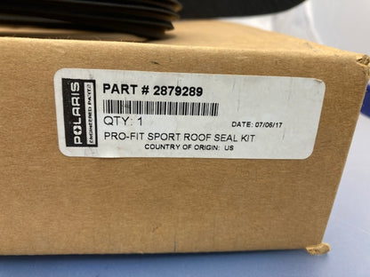 Polaris 2879289 Roof Seal New Genuine