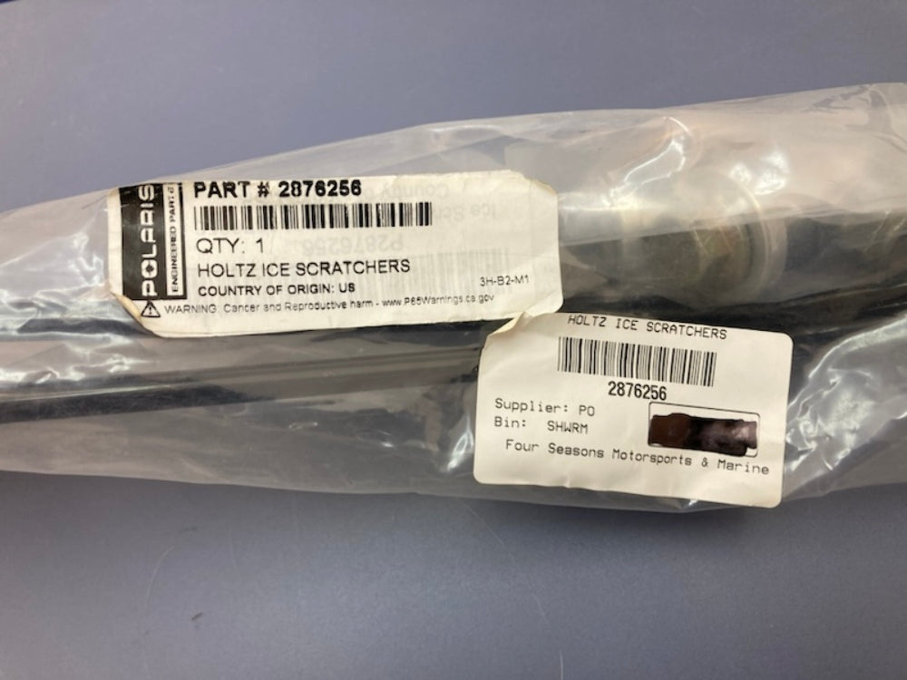 Polaris 2876256 Snowmobile Ice Scratchers Set New Genuine