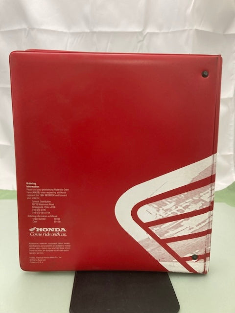 Honda Redbook Motorcycle & ATV Dealer Model Guide w/ Spec Sheets 1994 Genuine