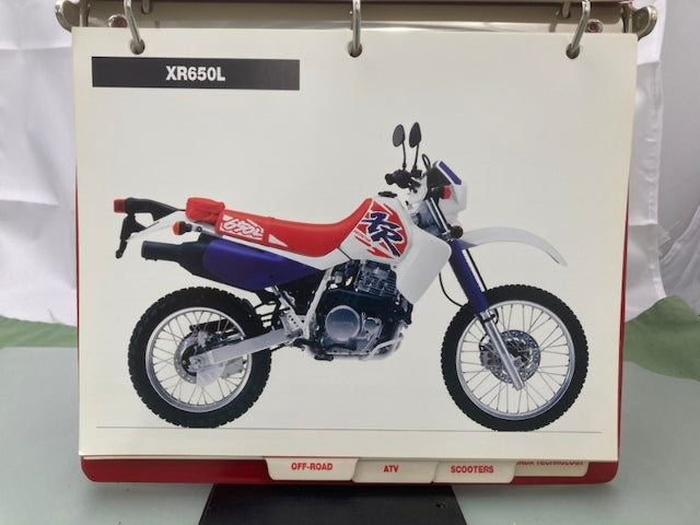 Honda Redbook Motorcycle & ATV Dealer Model Guide w/ Spec Sheets 1994 Genuine