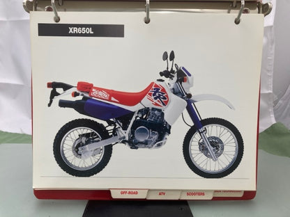 Honda Redbook Motorcycle & ATV Dealer Model Guide w/ Spec Sheets 1994 Genuine