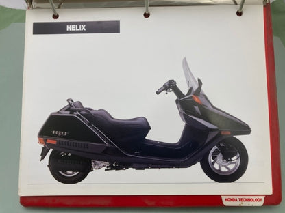 Honda Redbook Motorcycle & ATV Dealer Model Guide w/ Spec Sheets 1995 Genuine