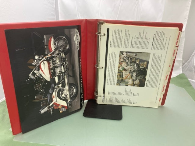 Honda Redbook Motorcycle & ATV Dealer Model Guide w/ Spec Sheets 1995 Genuine