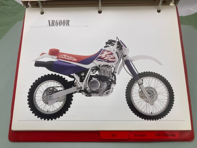 Honda Redbook Motorcycle & ATV Dealer Model Guide with Spec Sheets 1996 Genuine