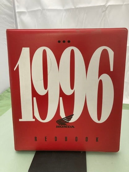 Honda Redbook Motorcycle & ATV Dealer Model Guide with Spec Sheets 1996 Genuine