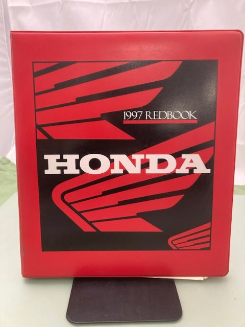 Honda Redbook Motorcycle & ATV Dealer Model Guide w/ Spec Sheets 1997 Genuine