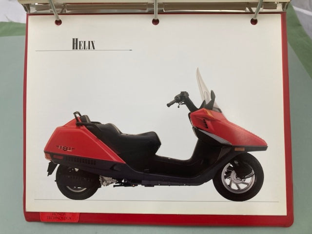 Honda Redbook Motorcycle & ATV Dealer Model Guide w/ Spec Sheets 1997 Genuine
