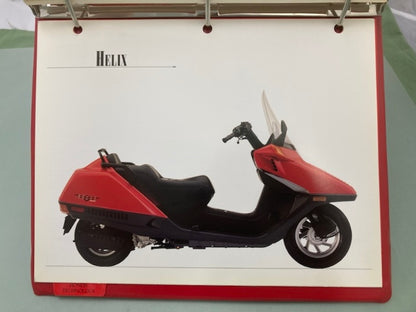 Honda Redbook Motorcycle & ATV Dealer Model Guide w/ Spec Sheets 1997 Genuine