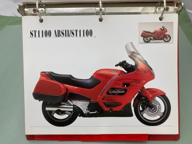 Honda Redbook Motorcycle & ATV Dealer Model Guide w/ Spec Sheets 1997 Genuine