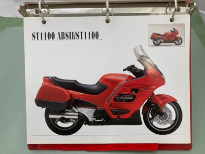 Honda Redbook Motorcycle & ATV Dealer Model Guide w/ Spec Sheets 1997 Genuine